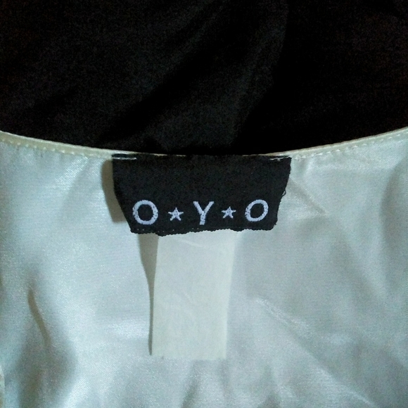 Vintage Oyo Satin Negligee Robe - Picture 7 of 8